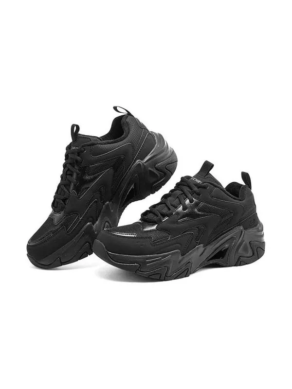 Кроссовки stamina v6 'black' Skechers — изображение 3 из 4, черный
