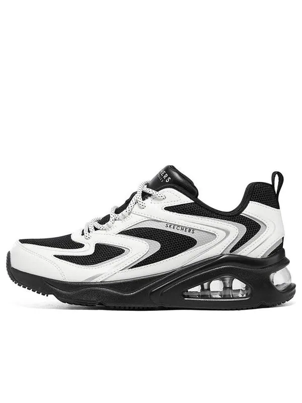 Кроссовки tres-air 'street fl-air - black white' Skechers — изображение 1 из 4, черный/белый