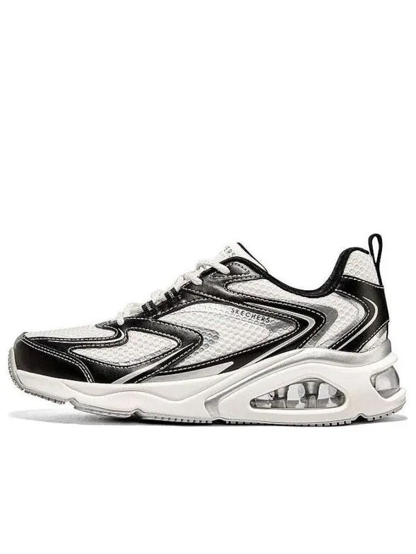 Кроссовки tres-air uno vision-airy 'white black' Skechers — изображение 1 из 4, белый/черный