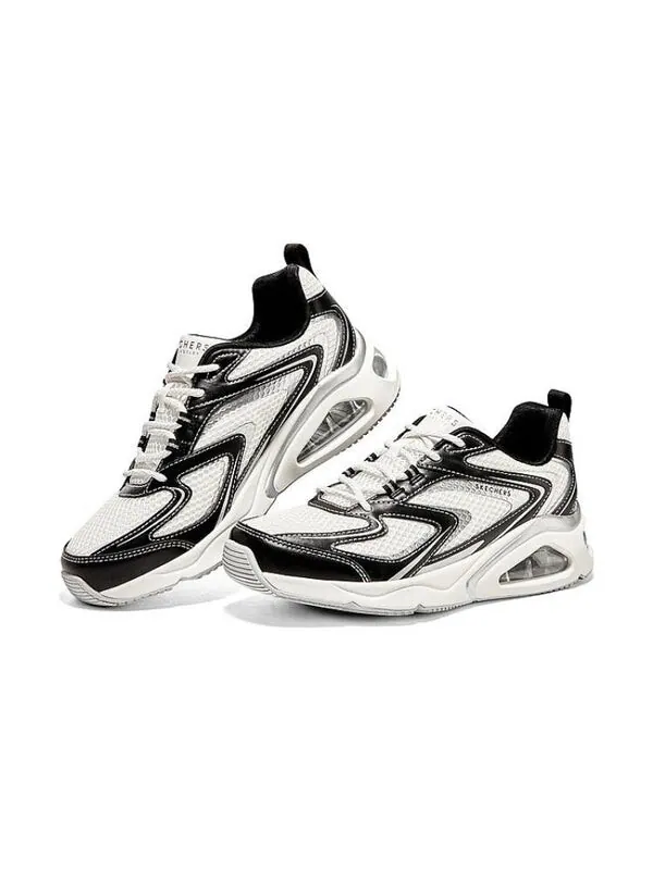 Кроссовки tres-air uno vision-airy 'white black' Skechers — изображение 4 из 4, белый/черный