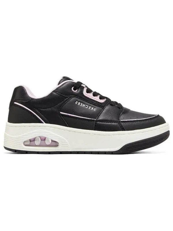 Кроссовки uno court - courted style shoes 'black pink white' Skechers — изображение 2 из 3, черный/розовый/белый