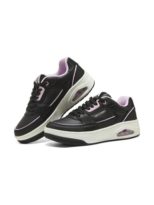 Кроссовки uno court - courted style shoes 'black pink white' Skechers — изображение 3 из 3, черный/розовый/белый