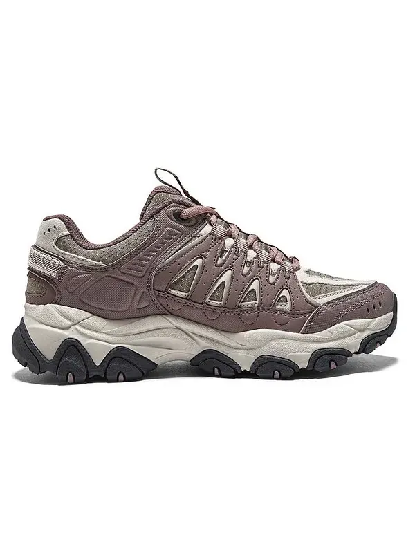 Кроссовки (WMNS) Skechers DLites Training Shoes 'Brown Beige Mauve' — изображение 2 из 4, коричневый/бежевый