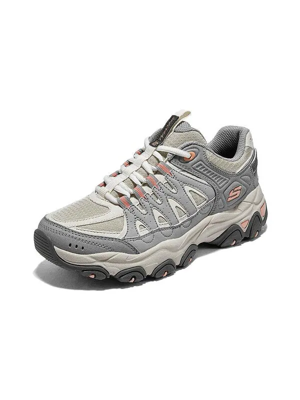 Кроссовки (WMNS) Skechers DLites Training Shoes 'Grey Beige Orange' — изображение 3 из 4, серый/бежевый/оранжевый
