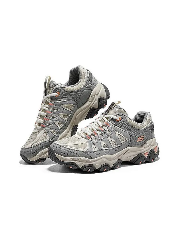 Кроссовки (WMNS) Skechers DLites Training Shoes 'Grey Beige Orange' — изображение 4 из 4, серый/бежевый/оранжевый