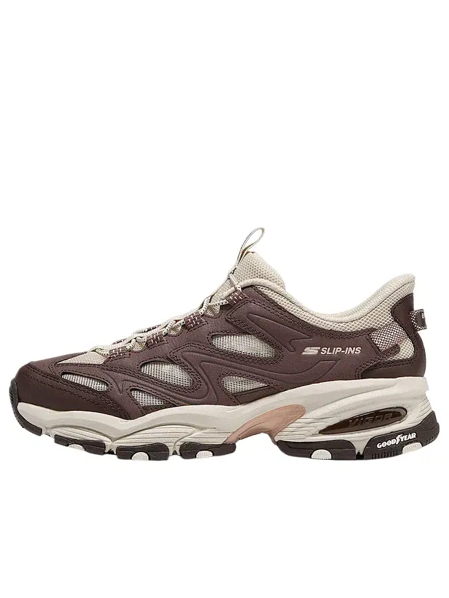 Кроссовки Skechers Arch Fit Quick Stride 'Brown Pink' 180346-BRPK — изображение 1 из 2, коричневый