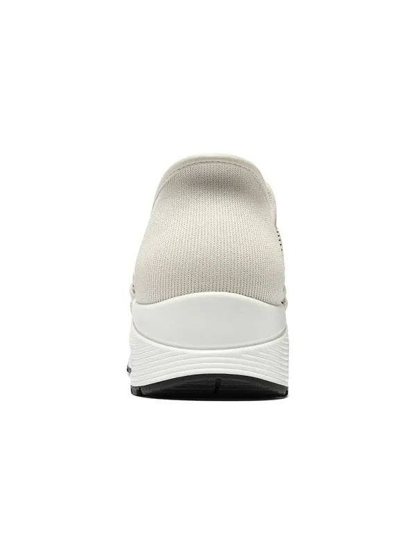 Кроссовки snoop dogg slip-ins uno laid back 'beige' Skechers — изображение 4 из 4, бежевый/белый