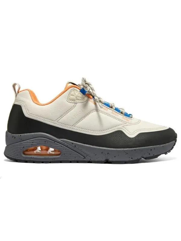 Кроссовки street uno maverick gorpcore shoes 'white black orange' Skechers — изображение 2 из 3, белый/черный/оранжевый