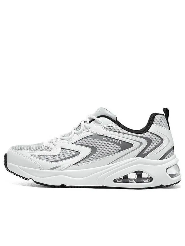 Кроссовки street tres-air shoes 'white grey' Skechers — изображение 1 из 4, белый/серый