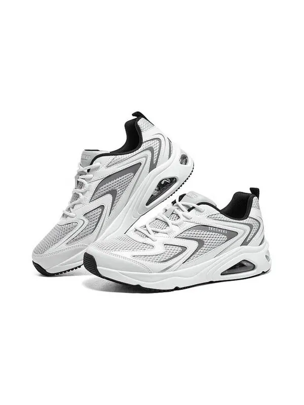 Кроссовки street tres-air shoes 'white grey' Skechers — изображение 3 из 4, белый/серый