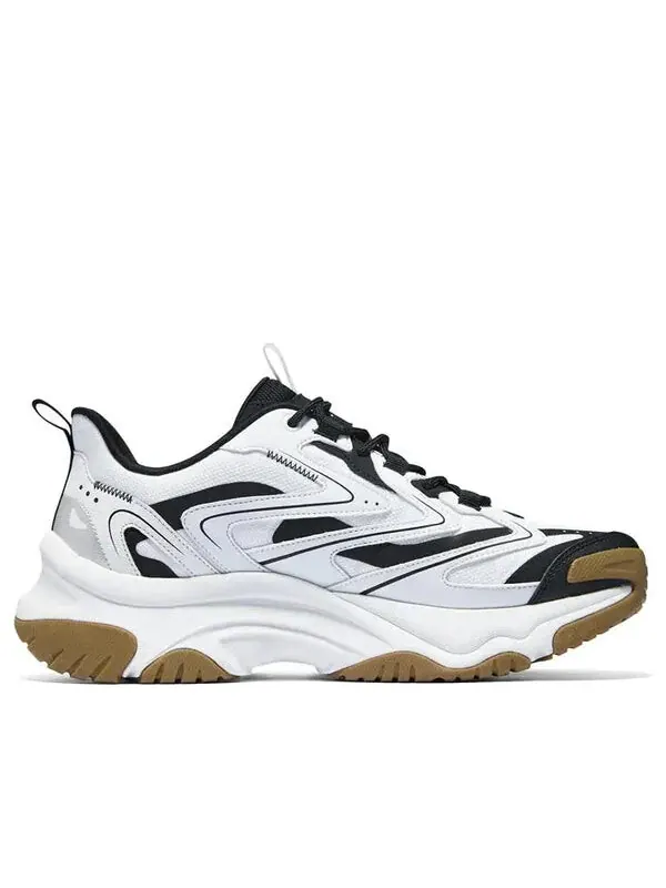 Кроссовки moonhiker 'black white' Skechers — изображение 1 из 4, белый/черный/коричневый
