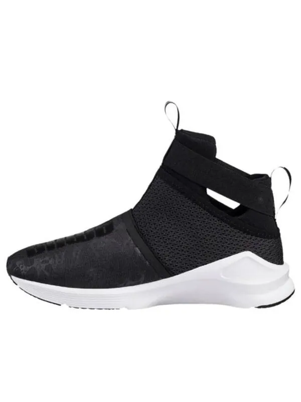 Кроссовки fierce strap 'black' Puma — изображение 1 из 4, серый/черный
