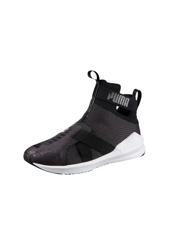 Кроссовки fierce strap 'black' Puma — изображение 3 из 4, серый/черный