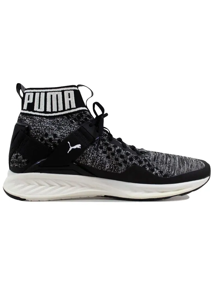 Спортивные кроссовки PUMA Ignite evoKnit 'Black' — изображение 2 из 5, черный