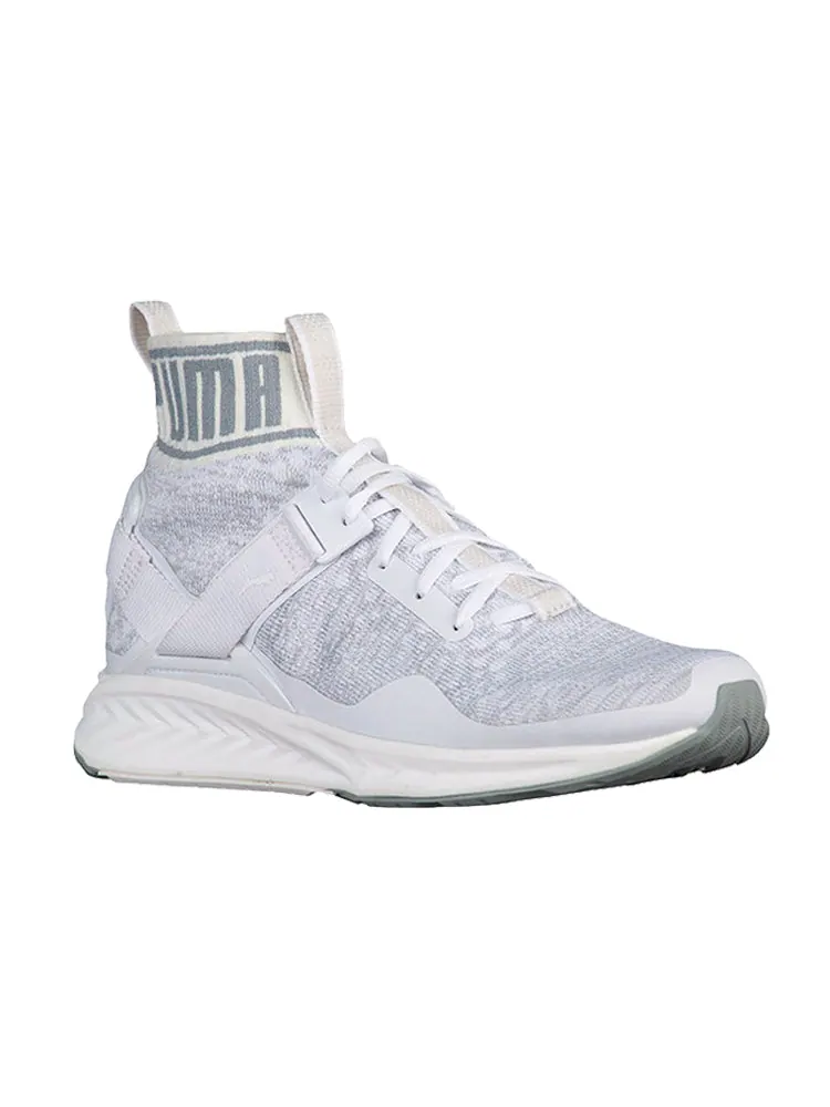 Спортивные кроссовки PUMA Ignite 3 Evoknit Mid 'White' — изображение 2 из 5, серый