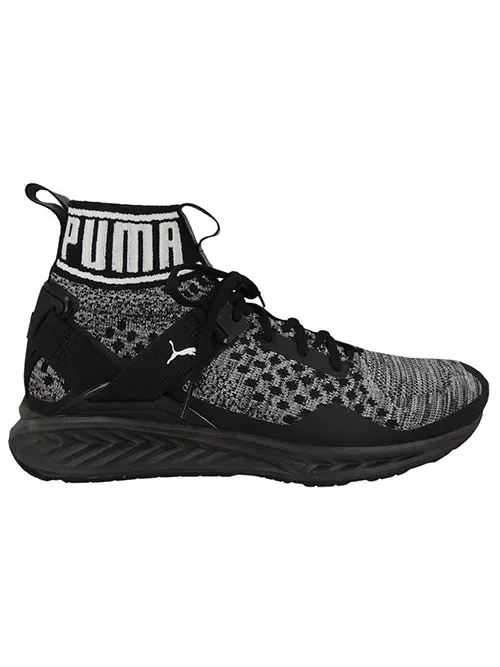 Спортивные кроссовки PUMA Ignite Evoknit 'Black' — изображение 2 из 4, черный