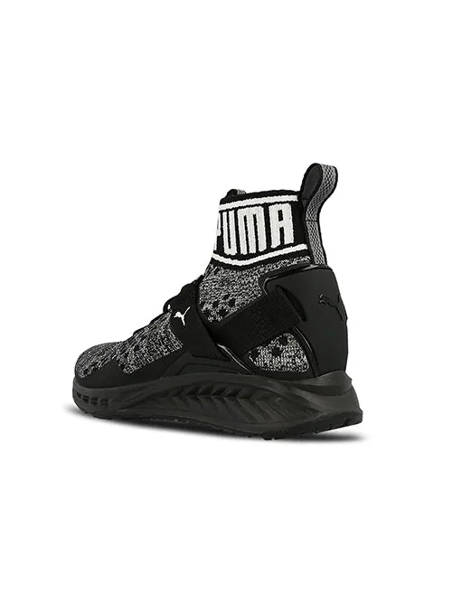 Спортивные кроссовки PUMA Ignite Evoknit 'Black' — изображение 3 из 4, черный
