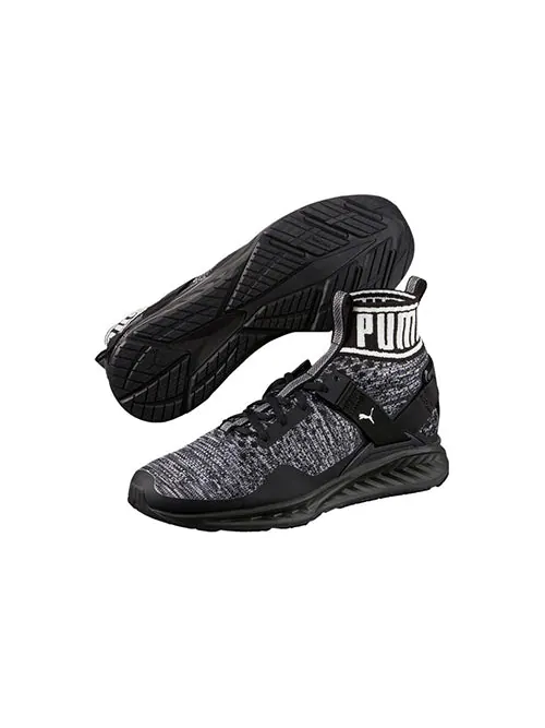 Спортивные кроссовки PUMA Ignite Evoknit 'Black' — изображение 4 из 4, черный