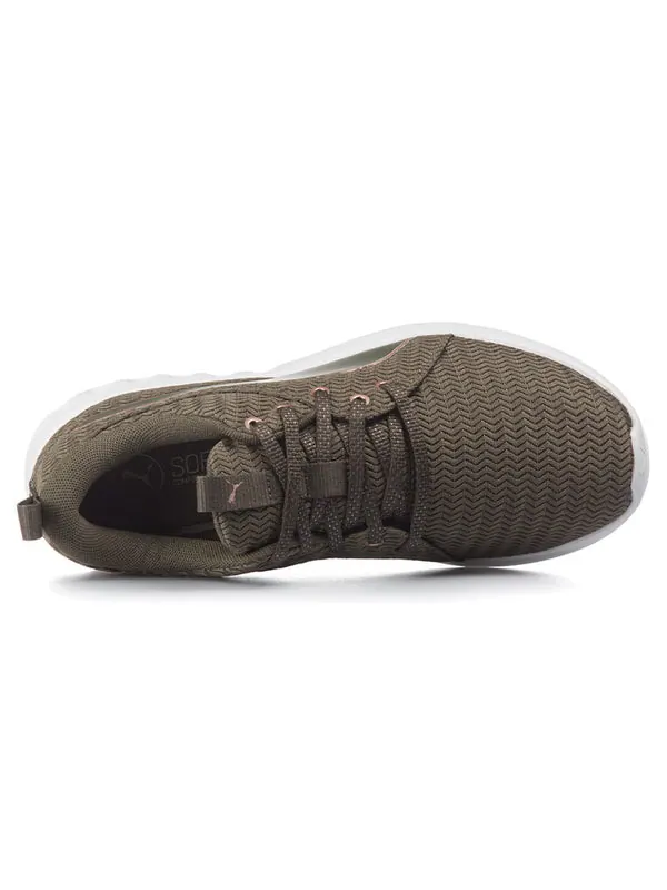 Кроссовки carson 2 low-tops sport shoes army-green Puma — изображение 4 из 4, зеленый