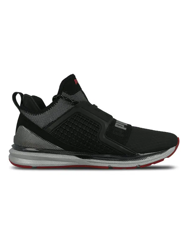Кроссовки ignite limitless hi-tech 'black' Puma — изображение 2 из 4, черный/красный