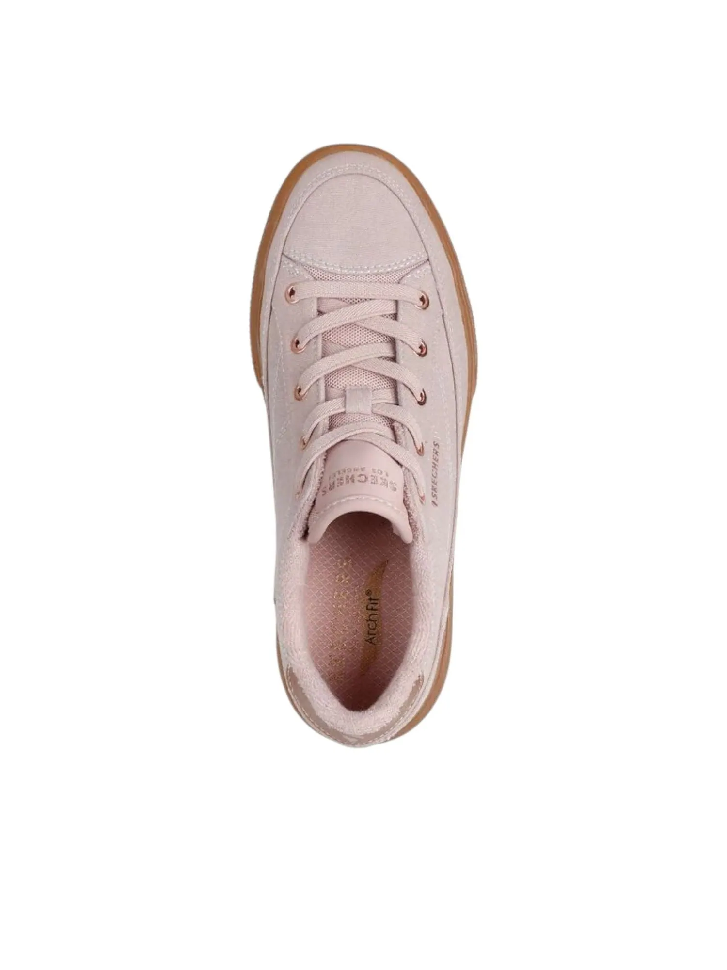 (WMNS) Skechers Arch Fit Gallery Pretty Palette 'Rose' — изображение 3 из 5, розовый