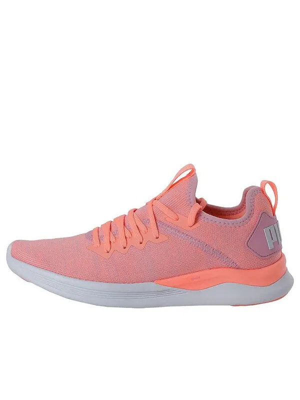 Кроссовки ignite flash evoknit 'pink white orange' Puma — изображение 1 из 4, розовый/белый/оранжевый