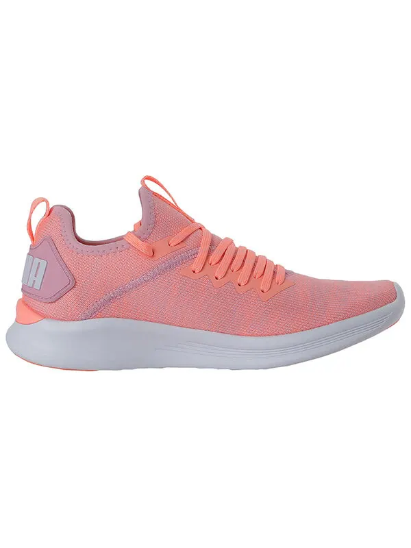 Кроссовки ignite flash evoknit 'pink white orange' Puma — изображение 2 из 4, розовый/белый/оранжевый