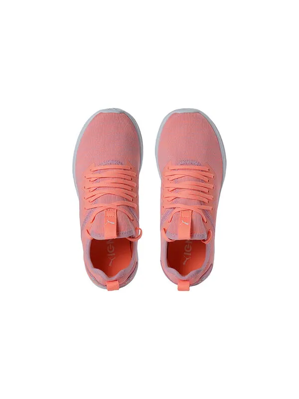 Кроссовки ignite flash evoknit 'pink white orange' Puma — изображение 3 из 4, розовый/белый/оранжевый