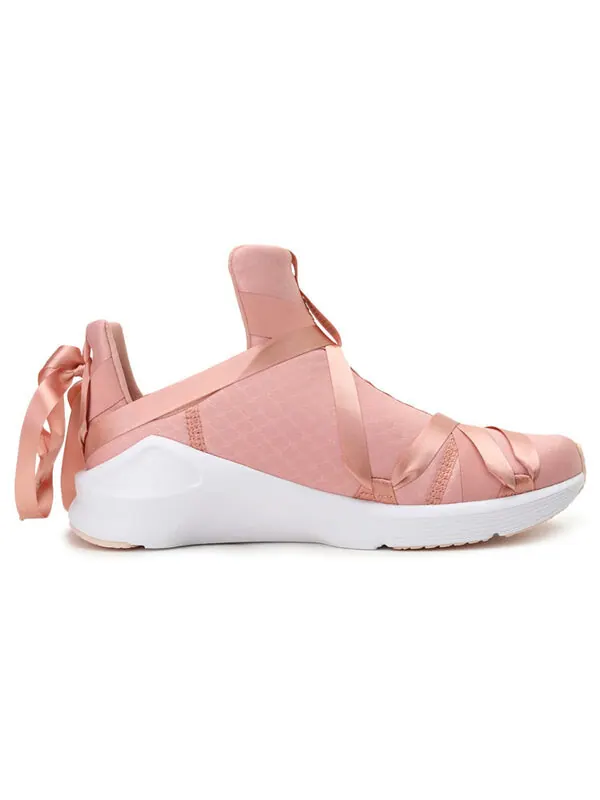 Кроссовки fierce rope satin ep 'peach beige' Puma — изображение 2 из 4, бежевый/белый