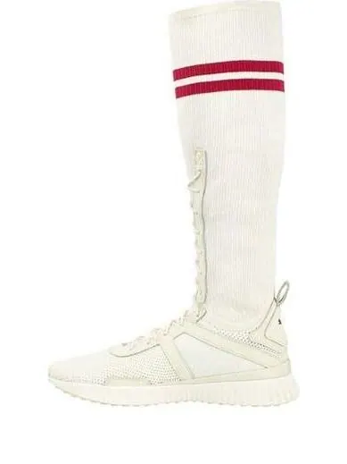 Кроссовки fenty by rihanna trainer high knee off white Puma — изображение 1 из 4, белый/красный