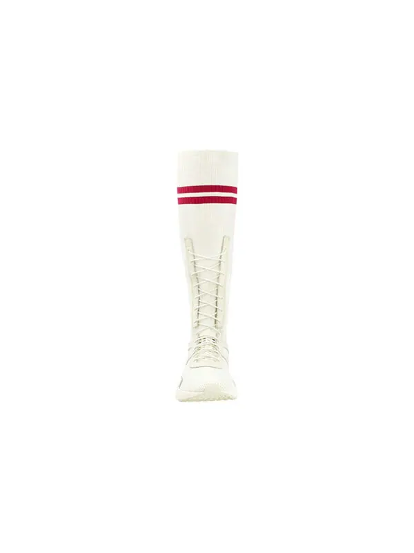 Кроссовки fenty by rihanna trainer high knee off white Puma — изображение 4 из 4, белый/красный