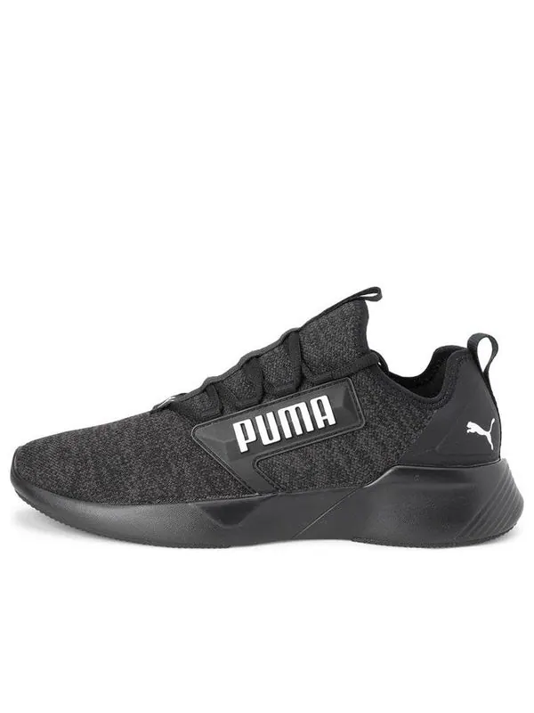 Кроссовки retaliate knitted sports shoe black Puma — изображение 1 из 4, черный