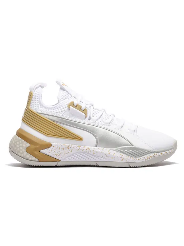 Кроссовки uproar core 'white metallic silver' Puma — изображение 2 из 4, белый