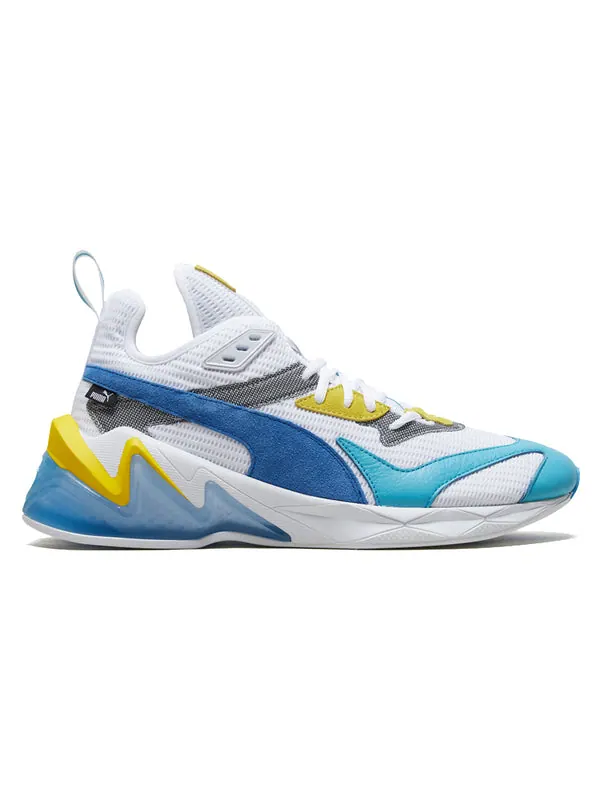 Кроссовки lqdcell origin 'blue yellow' Puma — изображение 3 из 4, синий/белый