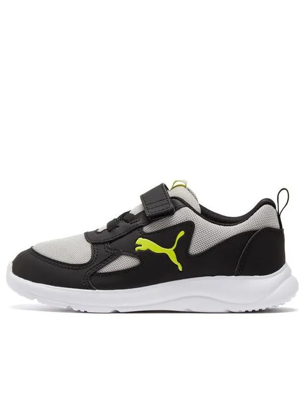 Кроссовки fun racer black/grey Puma — изображение 1 из 4, черный/серый