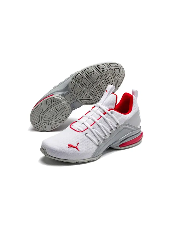 Кроссовки axelion block 'white red' Puma — изображение 3 из 4, белый/красный