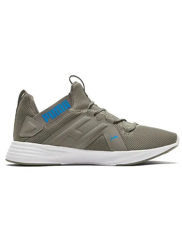 Кроссовки contempt demi army green/blue/white low sneakers Puma — изображение 2 из 4, зеленый/синий/белый