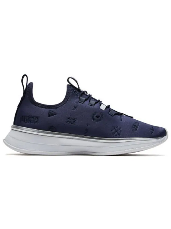 Кроссовки sg x runner embroidery 'peacoat' Puma — изображение 2 из 4, синий