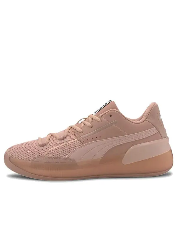 Кроссовки clyde hardwood 'natural' Puma — изображение 1 из 4, розовый