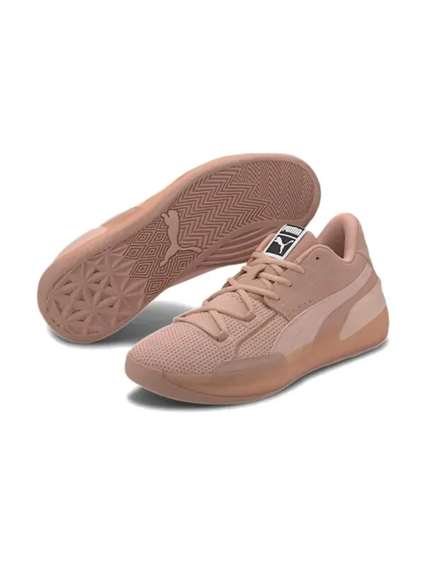Кроссовки clyde hardwood 'natural' Puma — изображение 3 из 4, розовый