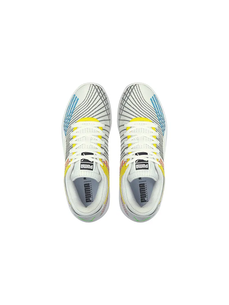 Кроссовки PUMA Clyde All-Pro 'White Multicolor' 194039-01 — изображение 4 из 6, белый мульти