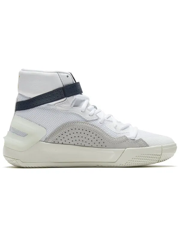 Кроссовки sky modern 'white peacoat' Puma — изображение 2 из 4, белый/синий