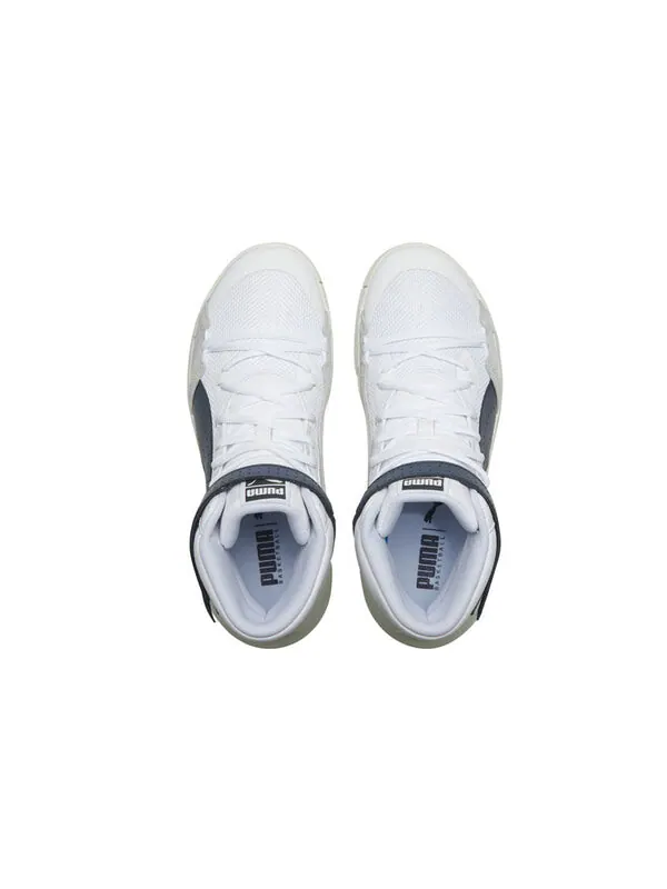 Кроссовки sky modern 'white peacoat' Puma — изображение 4 из 4, белый/синий
