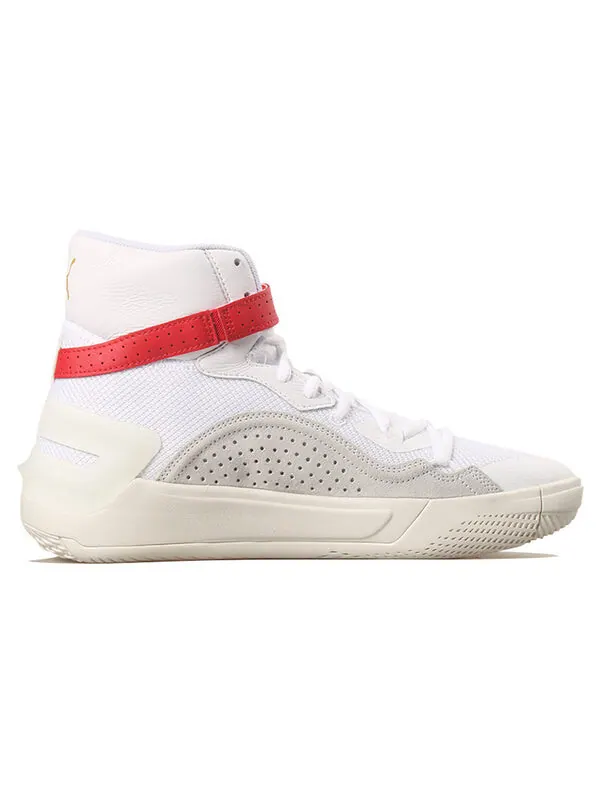 Кроссовки sky modern 'white high risk red' Puma — изображение 2 из 4, белый/красный