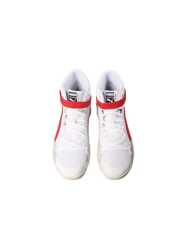 Кроссовки sky modern 'white high risk red' Puma — изображение 4 из 4, белый/красный