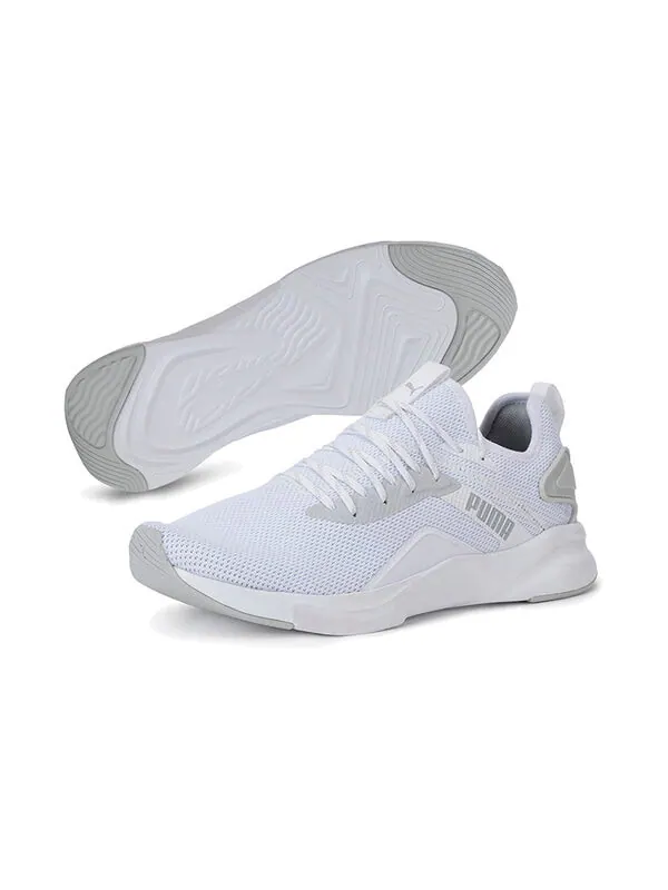 Кроссовки softride rift knit 'white grey' Puma — изображение 3 из 4, белый/серый