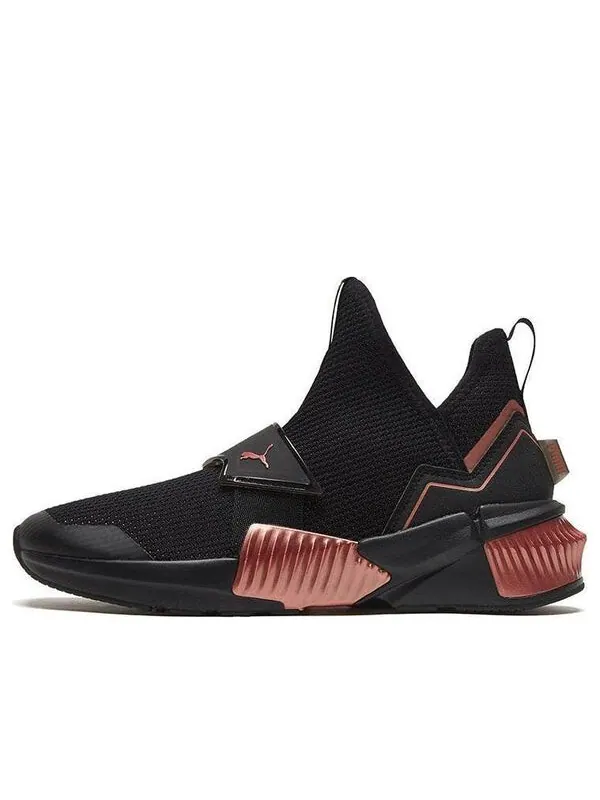 Кроссовки provoke xt mid 'black rose gold' Puma — изображение 1 из 4, черный