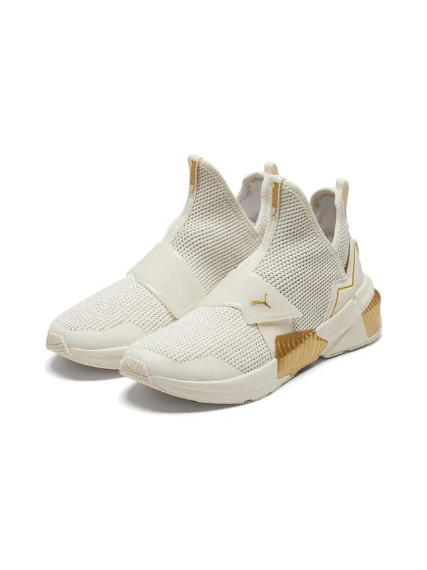 Кроссовки provoke xt mid 'white team gold' Puma — изображение 3 из 4, золотистый