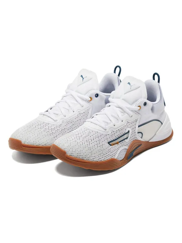 Кроссовки fuse white/blue low Puma — изображение 3 из 4, белый/синий