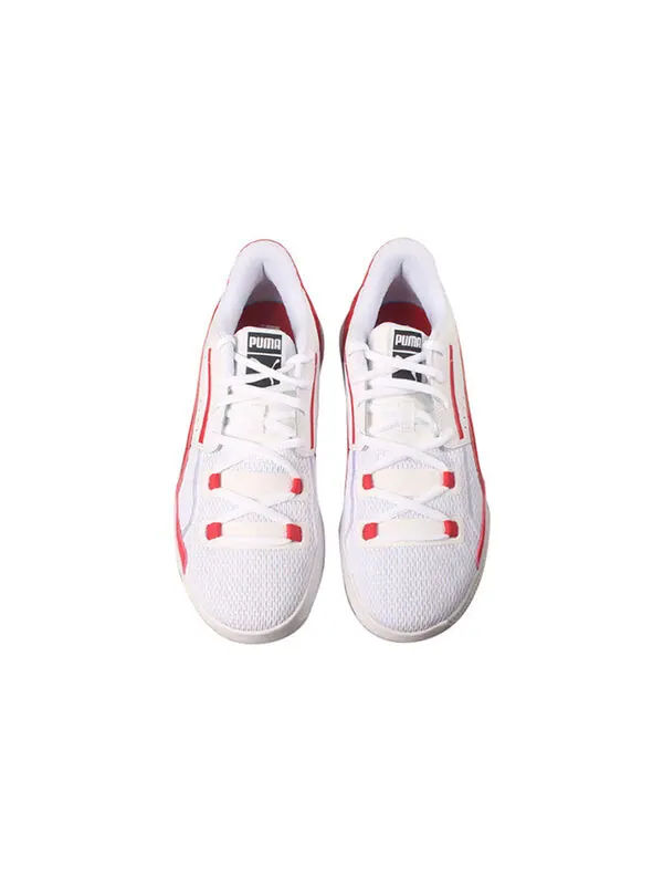 Кроссовки clyde hardwood team 'high risk red' Puma — изображение 4 из 4, белый, красный